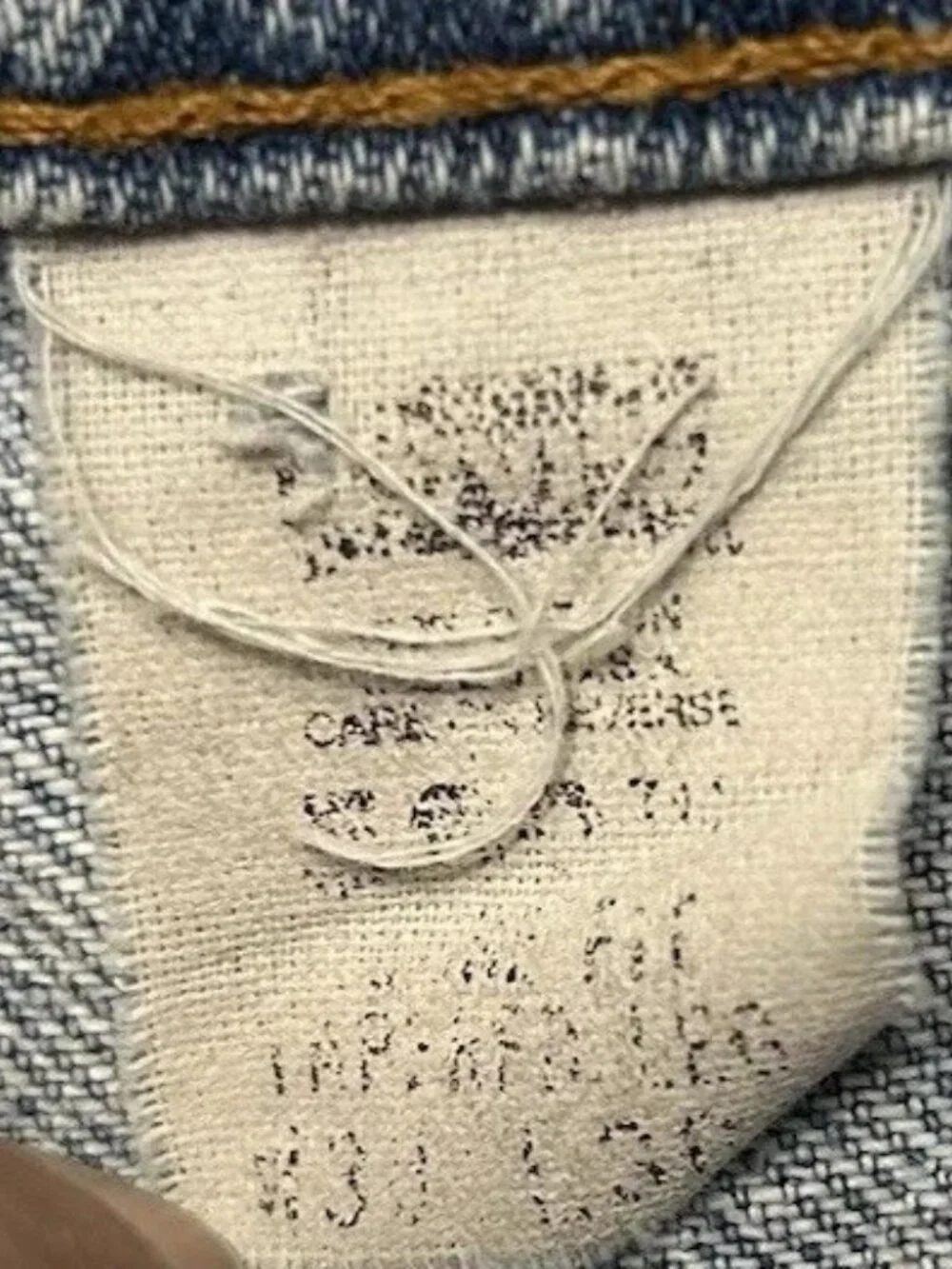 Vintage Levis 550 Jeans Mens Tag-36x36 Blue Denim Relaxed‎ USA Made “READ”
